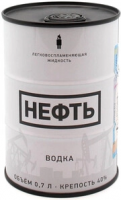 Водка "Neft", white barrel, 0.7 л