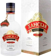 Водка "Ханская" Снег Эдишн, gift box, 0.5 л