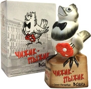 Водка "Чижик-Пыжик", керамическая бутылка gift box, 0.5 л