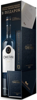 Водка "Онегин", gift box с книгой, 0.5 л