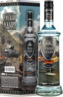Водка "Русская Эскадра" Танк, gift box, 0.7 л