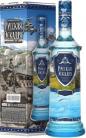 Водка "Русская Эскадра" Десант, gift box, 0.7 л