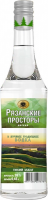 Водка "Рязанские Просторы" Мягкая, 0.45 л