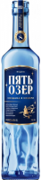Водка "Пять Озер", 0.7 л