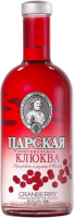 Водка "Царская" Оригинальная Клюква, 0.7 л