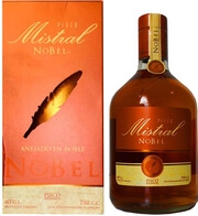 Водка Pisco "Mistral" Nobel, gift box, 0.75 л