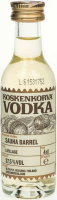 Водка "Koskenkorva" Sauna Barrel, 40 мл