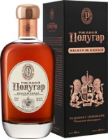 Водка "Polugar" Rye Aged, gift box, 0.7 л