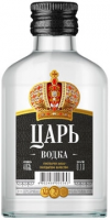 Водка "Царь", фляжка, 100 мл