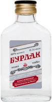 Водка "Бурлак", фляга, 100 мл
