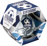 Водка "Зенит" Футбол Люкс Мяч, gift box, 0.5 л