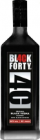 Водка "Black Forty", 0.7 л